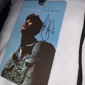 Signed Jacob Sartorius VIP Pass